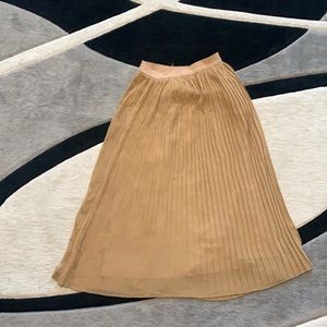 Nakd Nude Pleated Skirt Mazi skirt size EU36 or Size US 4